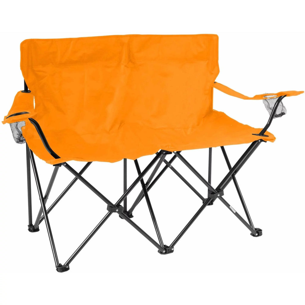 Double Camp Chair with Steel Frame Q877497