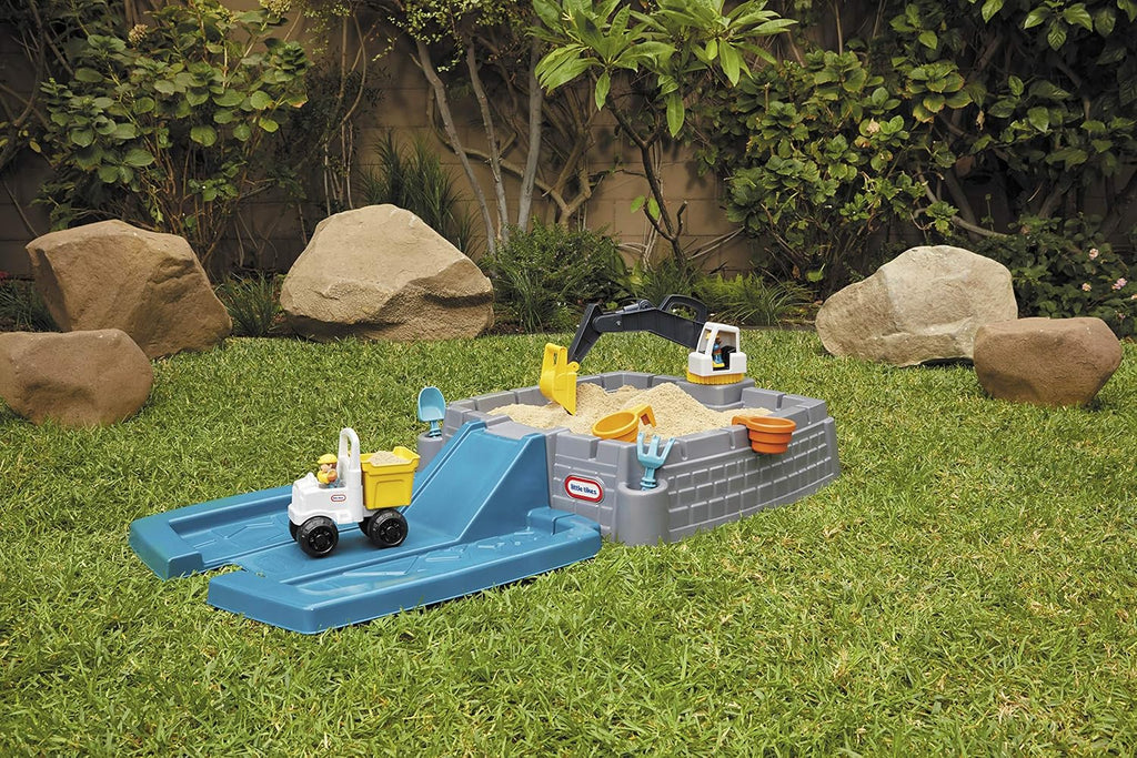 Sandbox with Lid and Play Sand Accessories I552463