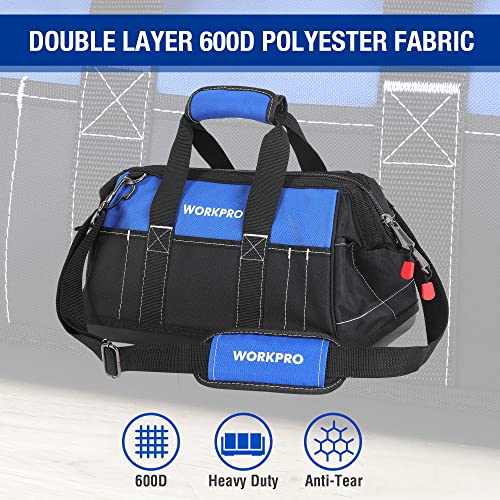 16-inch Wide Mouth Tool Bag with Water Proof Molded Base C671782