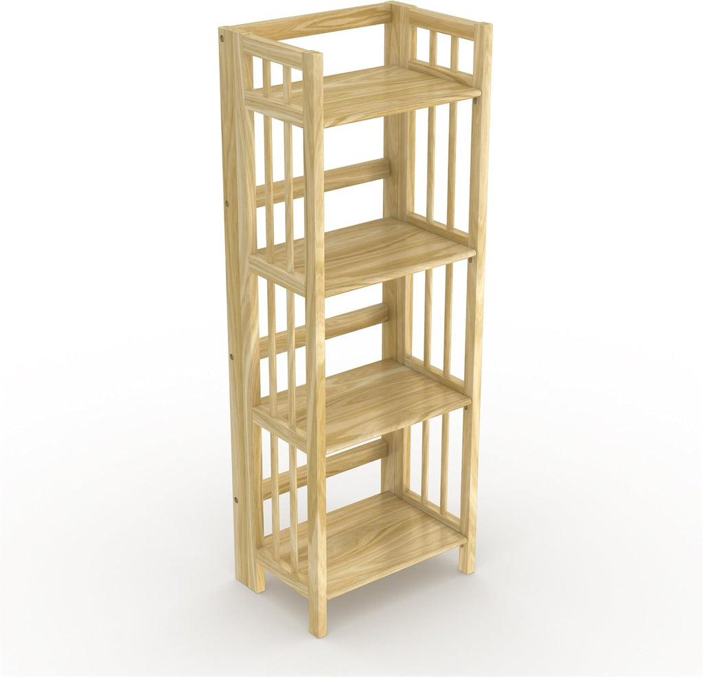 16" Natural Folding Bookcase U601118