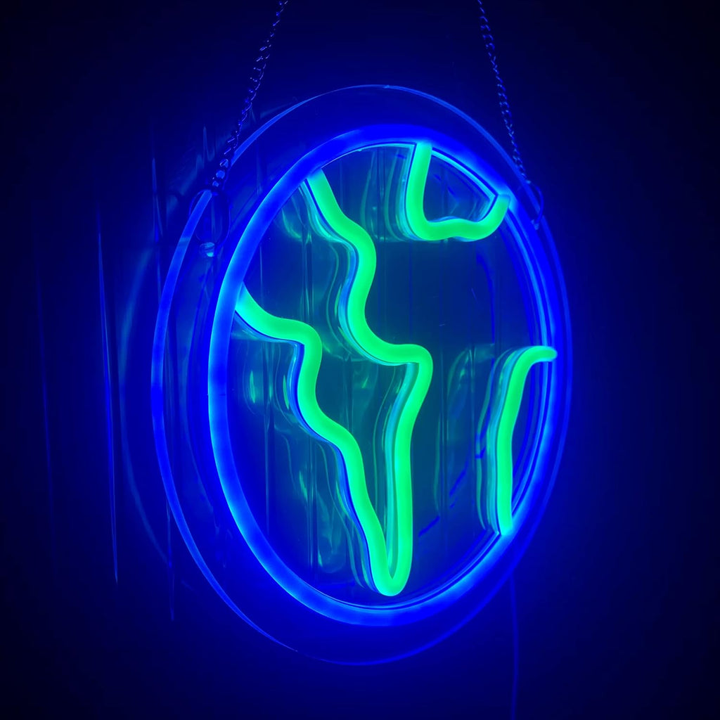 Neon Lights LED Lightning Bolt with USB M474