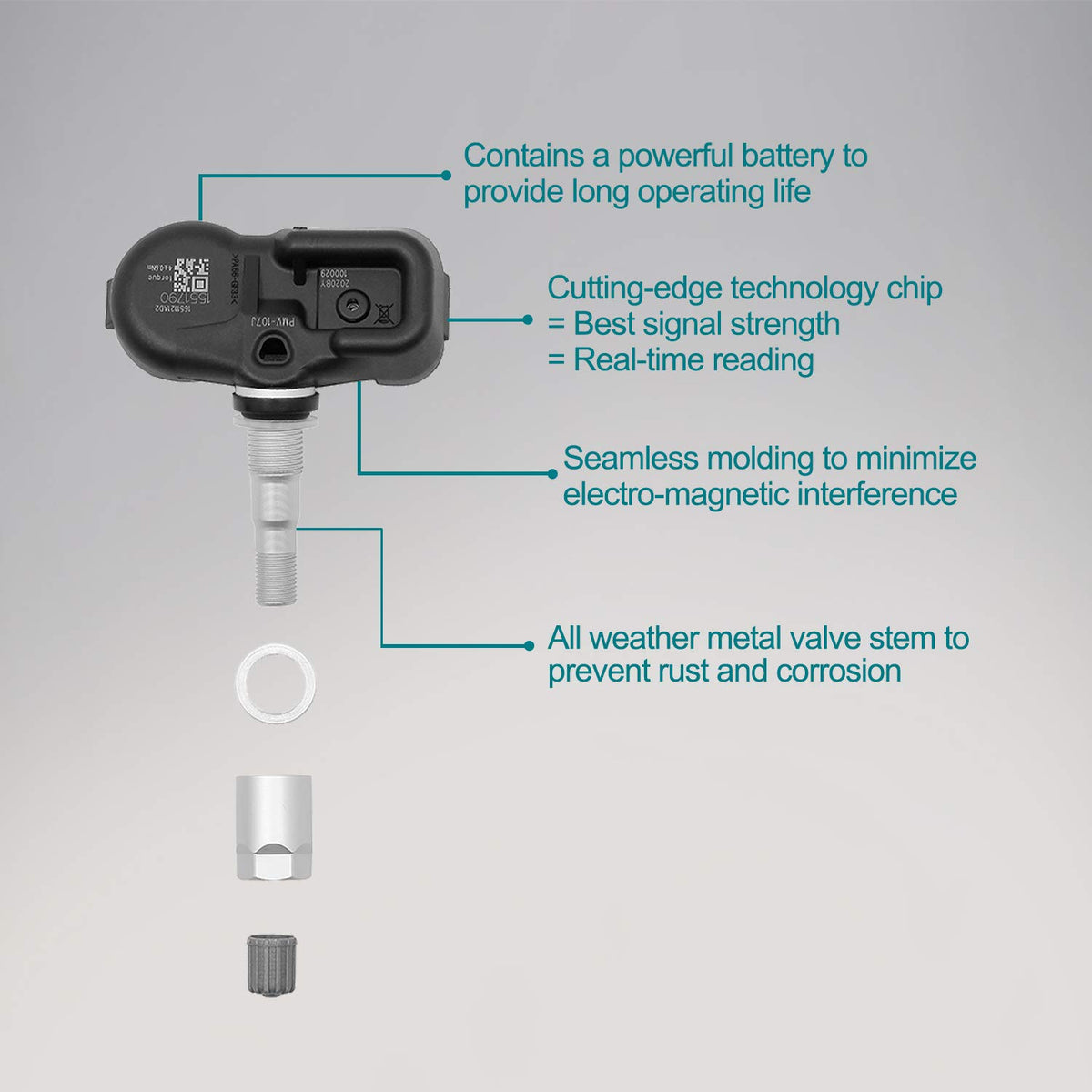 Tire Pressure Sensor 315MHz TPMS 4PCS B31404