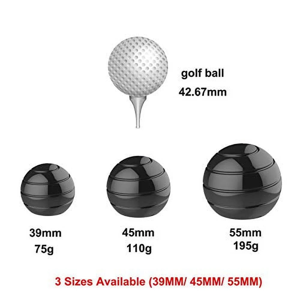 Black Spinning Fidget Ball H4622