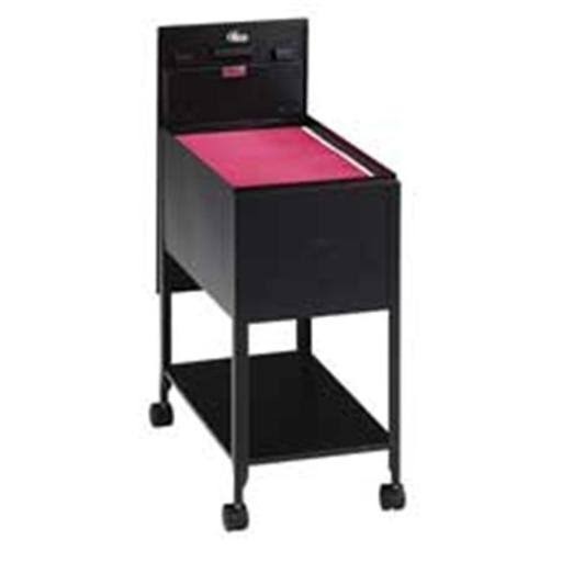 Black File Cart U68825