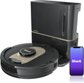Black Robot Vacuum with HEPA Self-Empty Base D613982