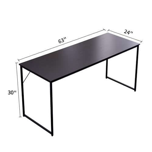 Vintage Computer Desk with Metal Frame V763229