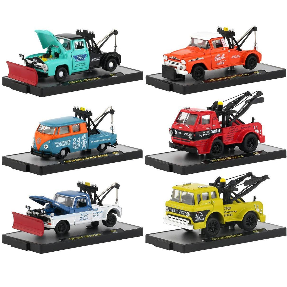 1/64 Diecast Model Cars 6 Piece Set Z92652