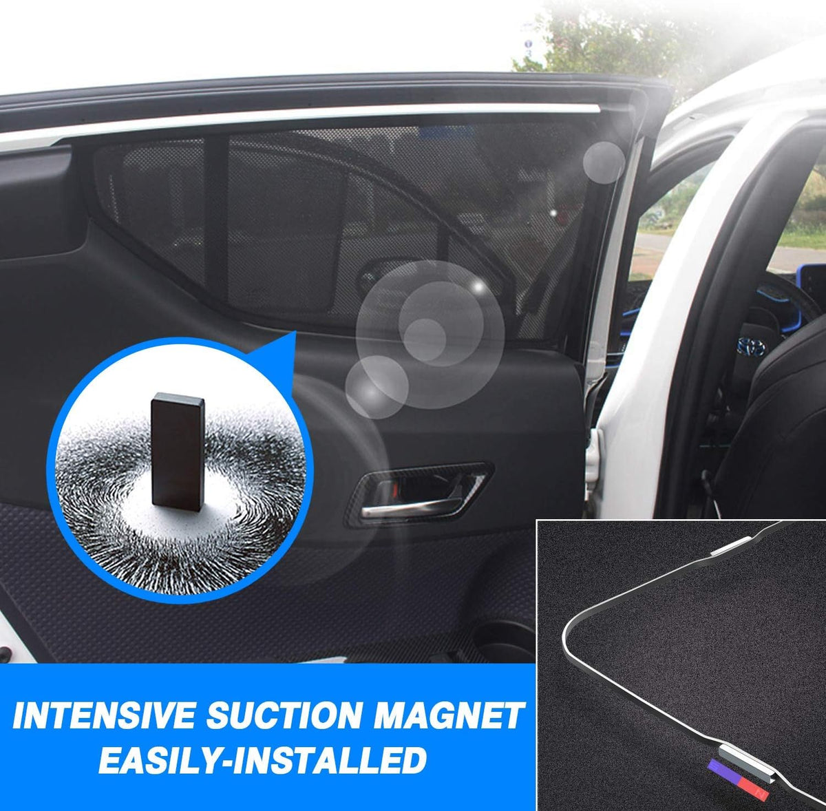 Car Side Window Sunshades 6Pcs H5911
