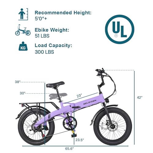 20"×3.0 Fat Tire Folding Electric Bike with 374.4Wh Battery I185679