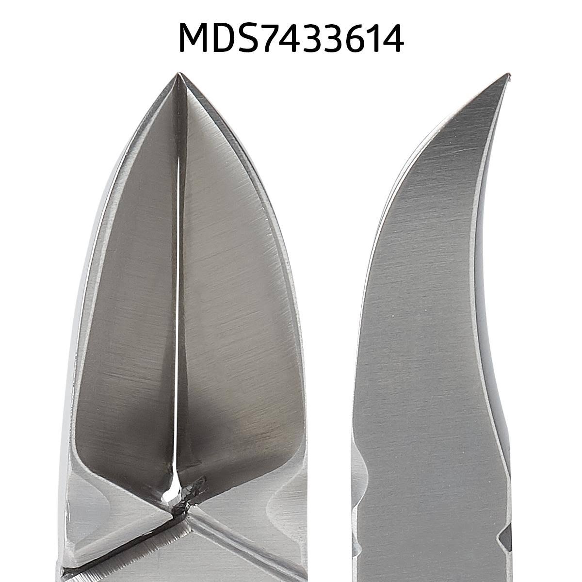 Double Spring Concave Nail Clipper with Catch W861