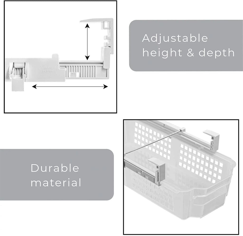 Refrigerator Pull Out Bin Drawer - Clear Z926216