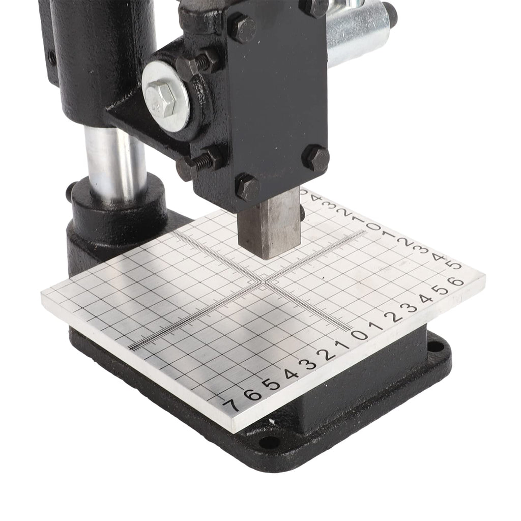 Leather Hole Puncher with Aluminum Plate with Scale Table I379