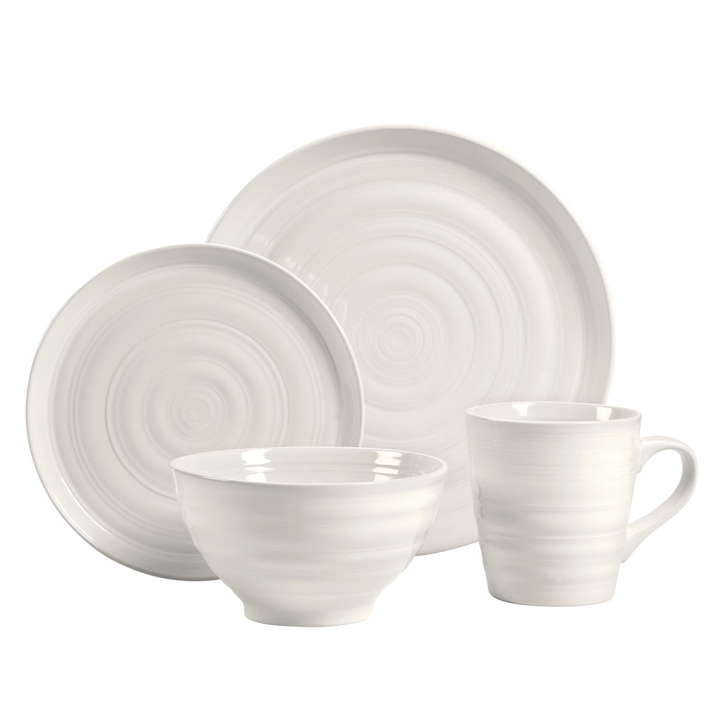 16-Piece White Dinnerware Set H51381