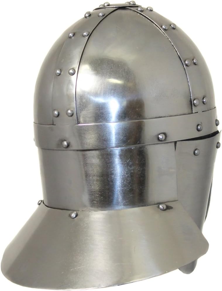 Silver Pack of 2 Ceremonial Helmet U1138