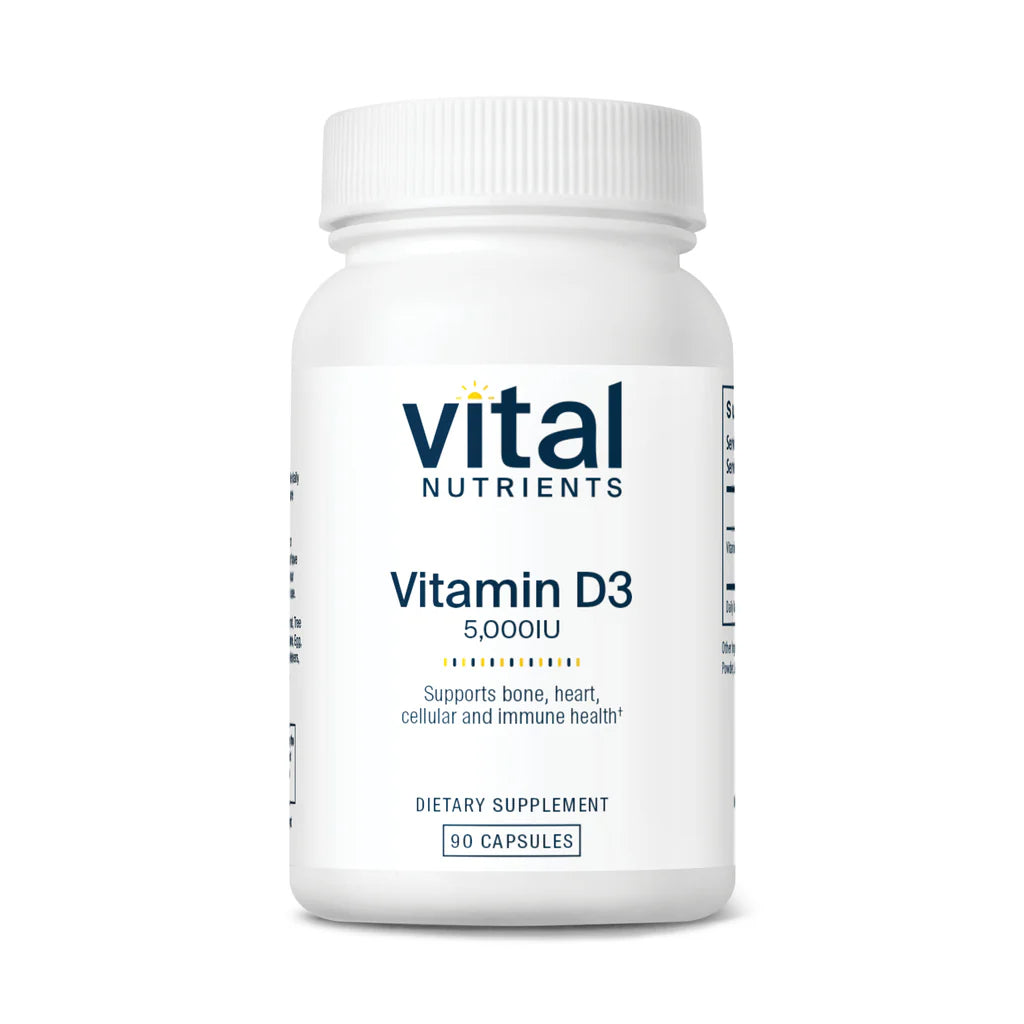 Vitamin D3 5,000 IU 90 Capsules Y7415