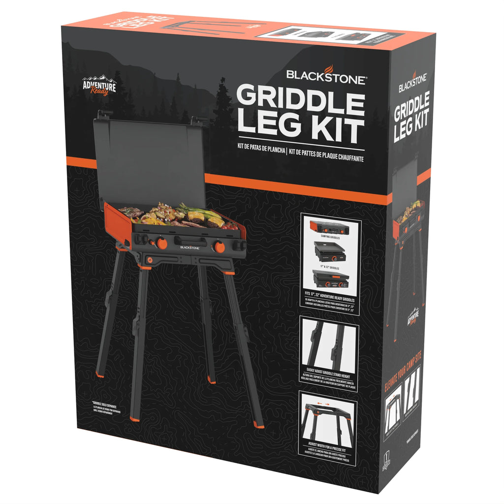 Griddle Leg Kit with Adjustable Legs and Base, 1-Piece F652