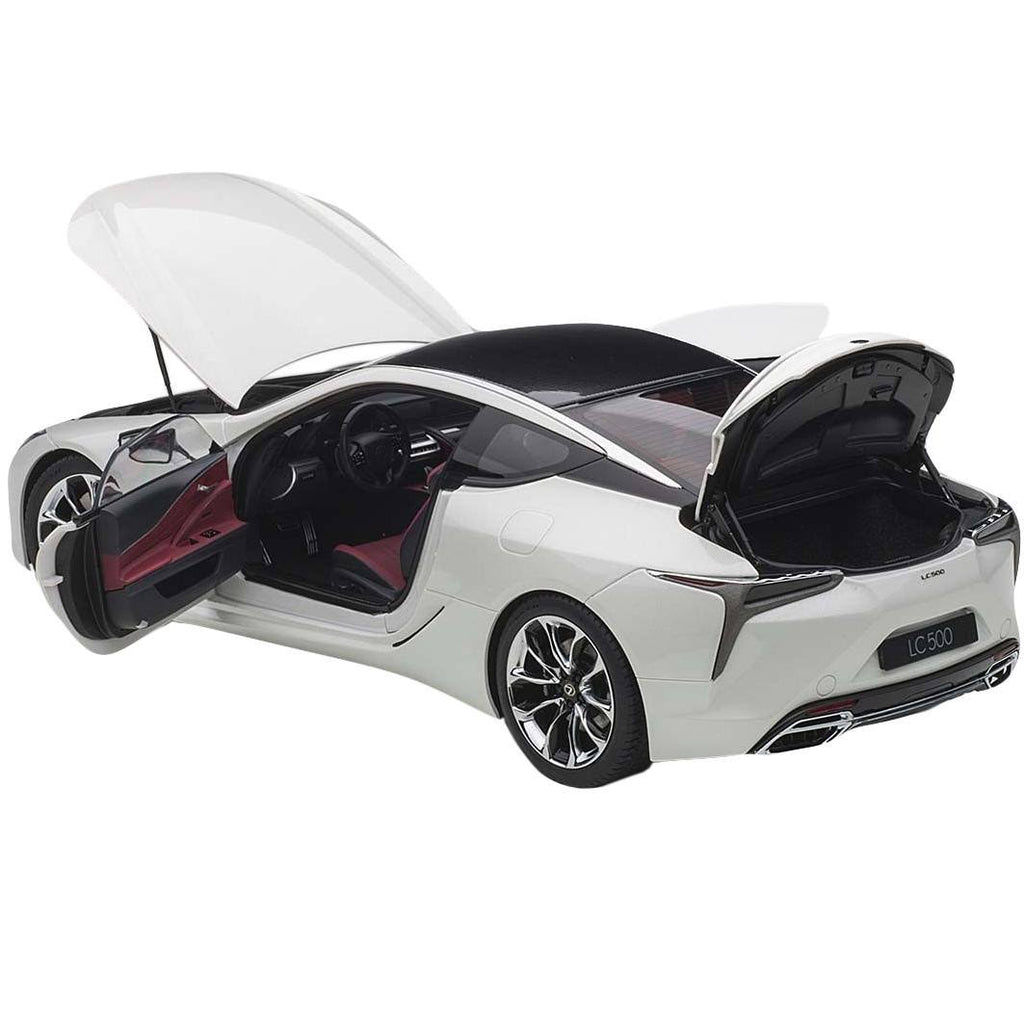 Metallic White 1/18 Model Car G9121