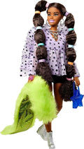 Barbie Extra Doll with Pet Pomeranian F9345