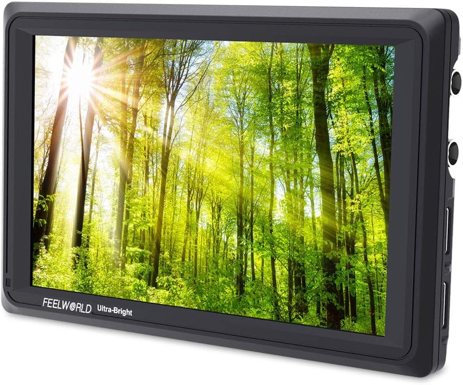 7 Inch 2200nit DSLR Camera Field Monitor Full HD 1920x1200 3G SDI 4K HDMI O487643