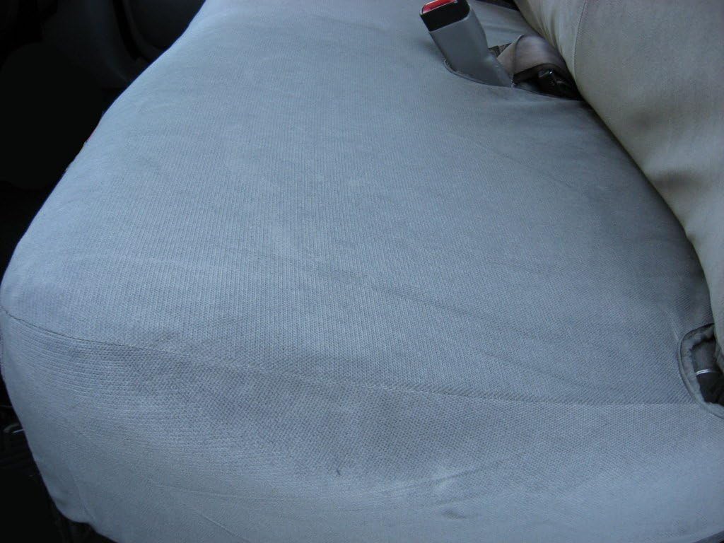 Gray Automotive Velor Bench Seat Covers D212