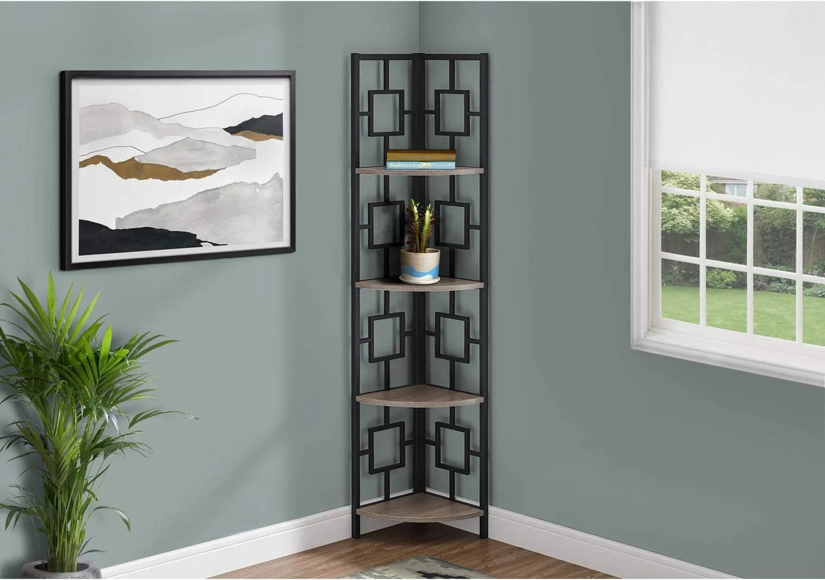 4 Tier Corner Bookcase Z81120