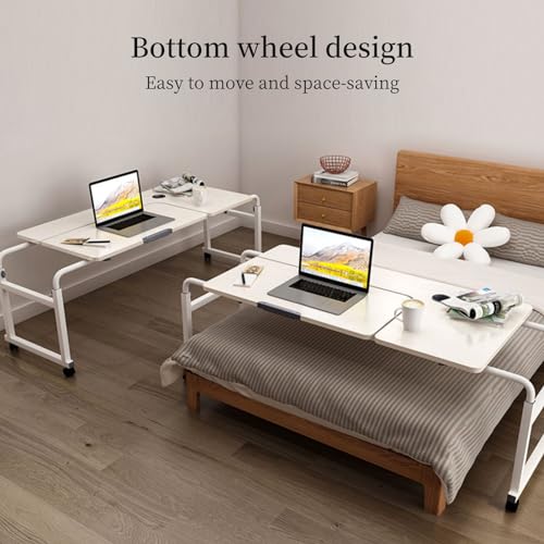 Adjustable Height Overbed Table with Wheels G248552