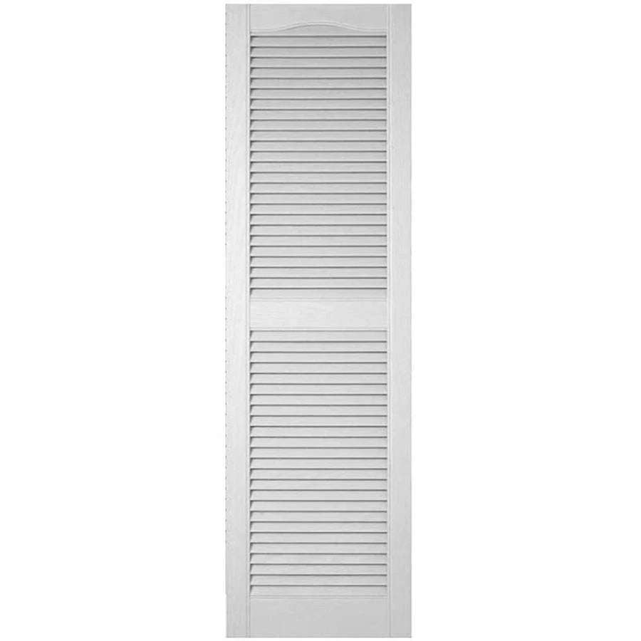 Vinyl Open Louver Shutters I876
