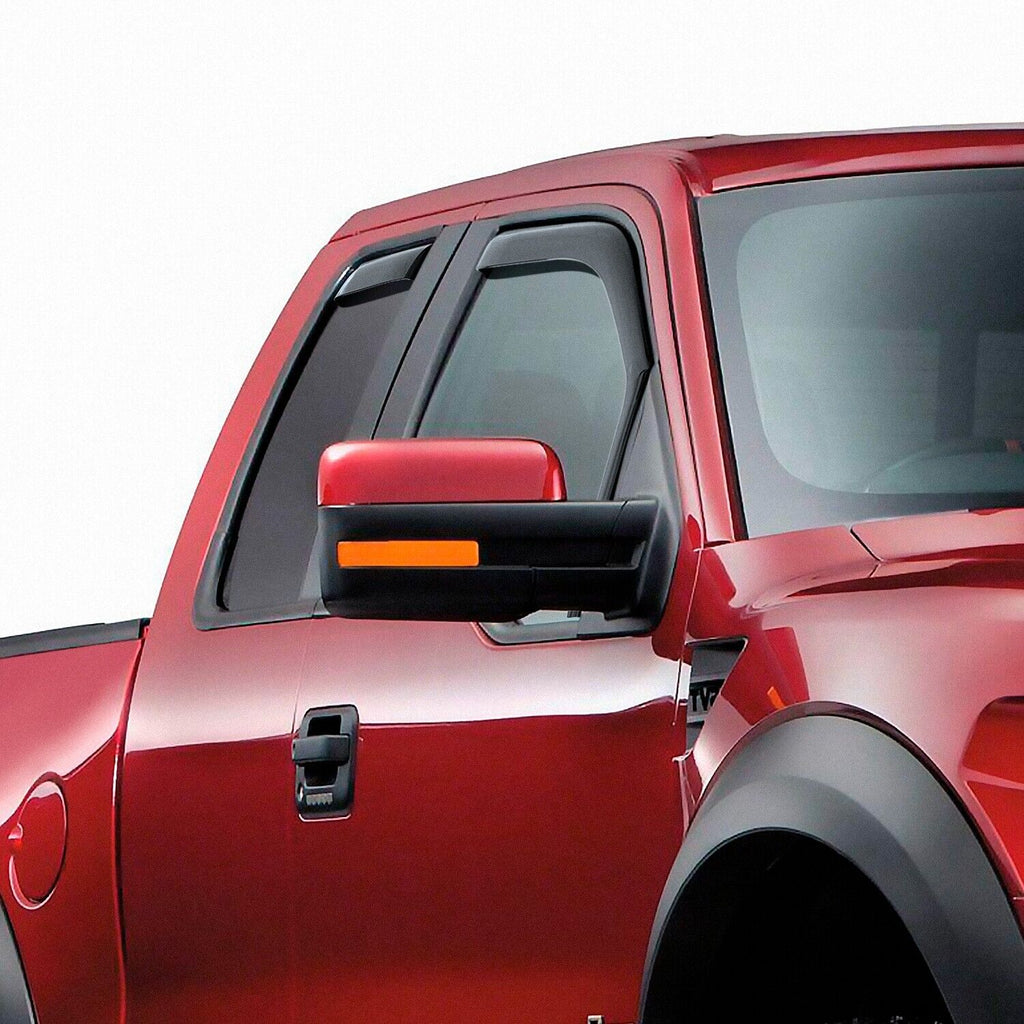 4 Pieces In-Channel Window Deflectors for Ford F150 SuperCab U5508