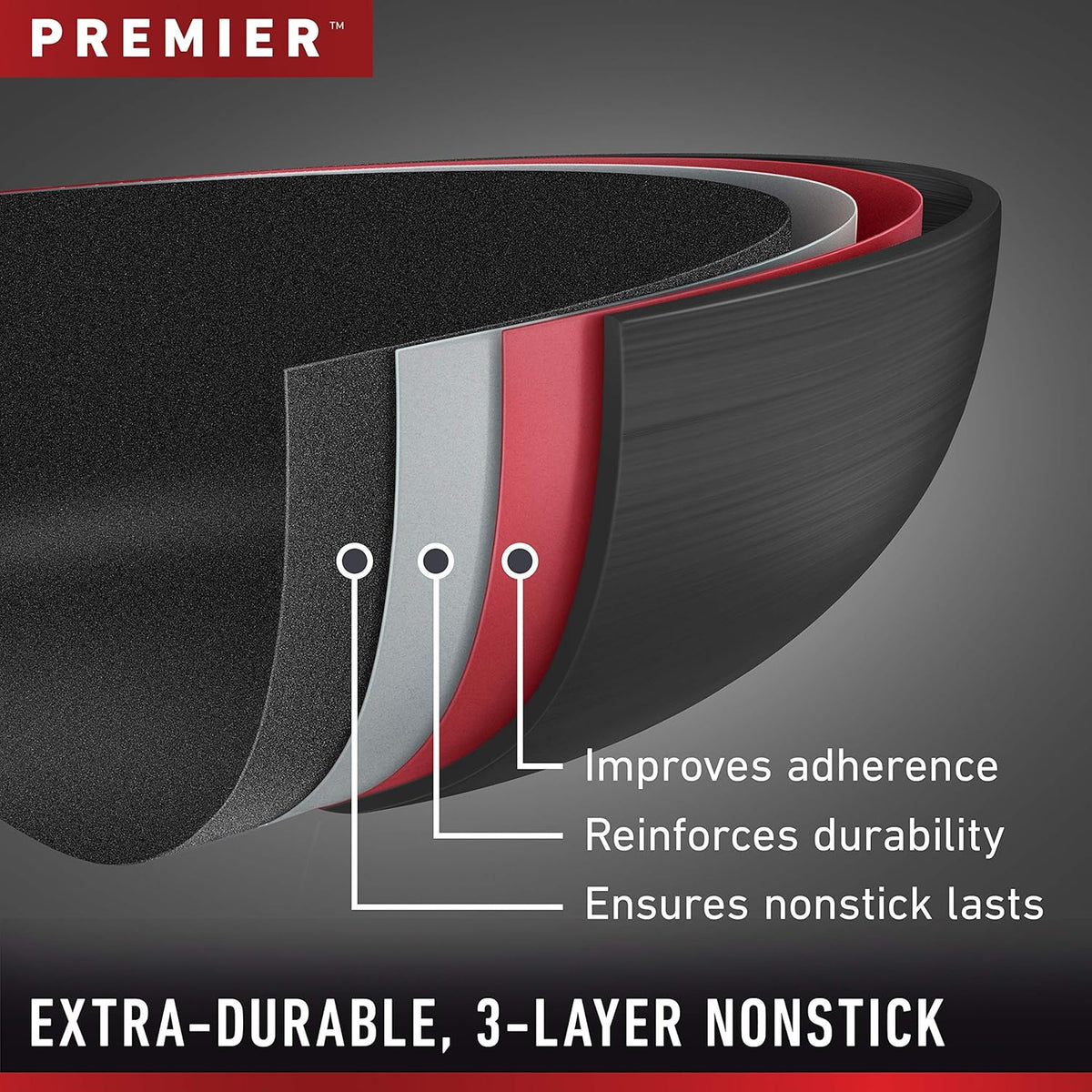 1.5-Quart Hard-Anodized Nonstick Sauce Pan with Cover Black V1839