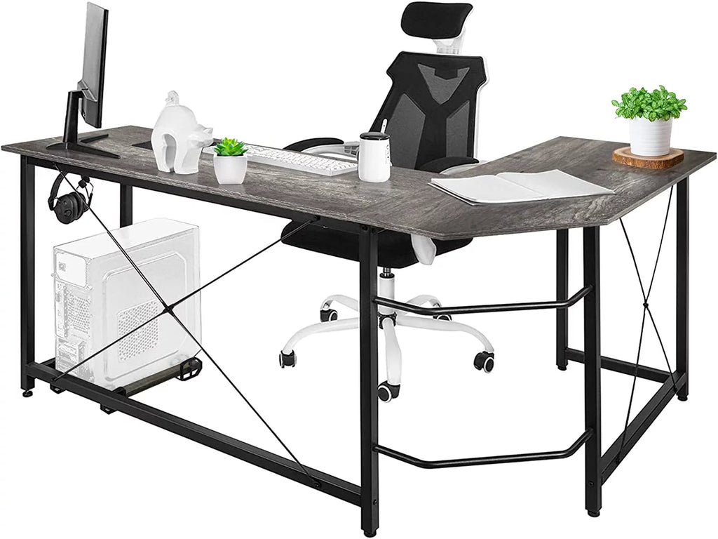 66.5'' L-Shaped Corner Computer Desk P940