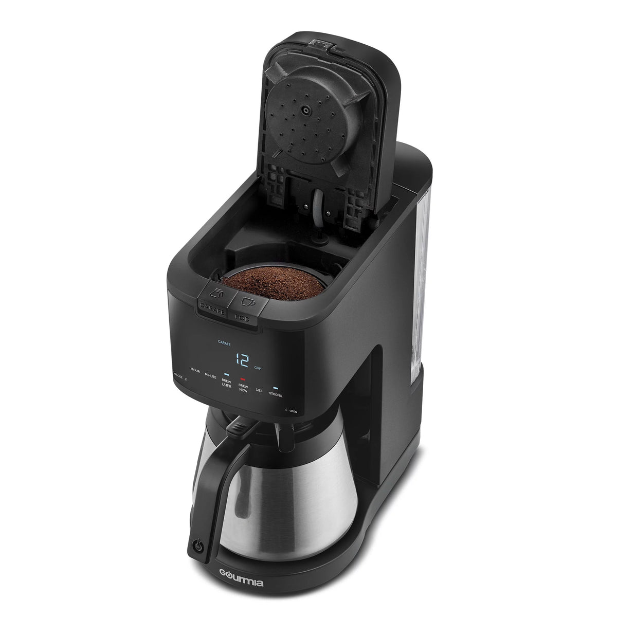 Single Serve + 12 Cup Drip Coffee Maker Thermal Carafe U4926