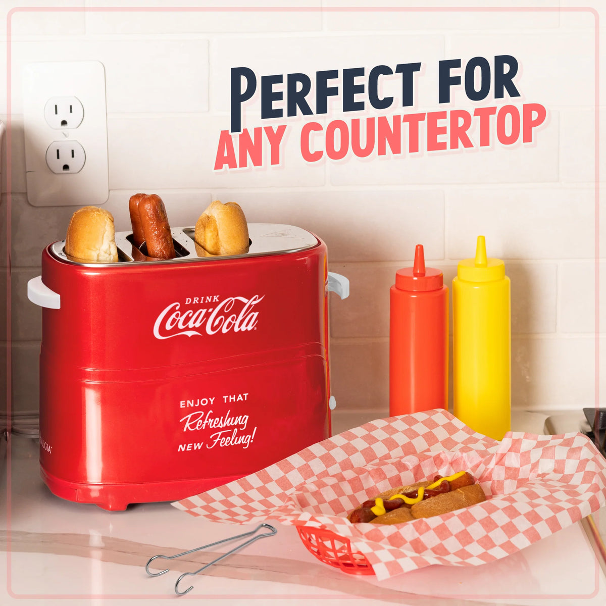 Pop-Up Hot Dog Toaster E8332