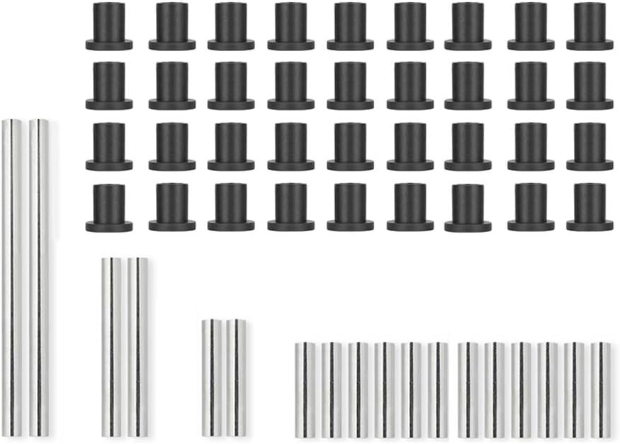 A-Arm Bushing Kit for Polaris Ranger XP 900/Crew, Heavy Duty Control Arm Bushing Kit, Front & Rear Pack of 2 E81452