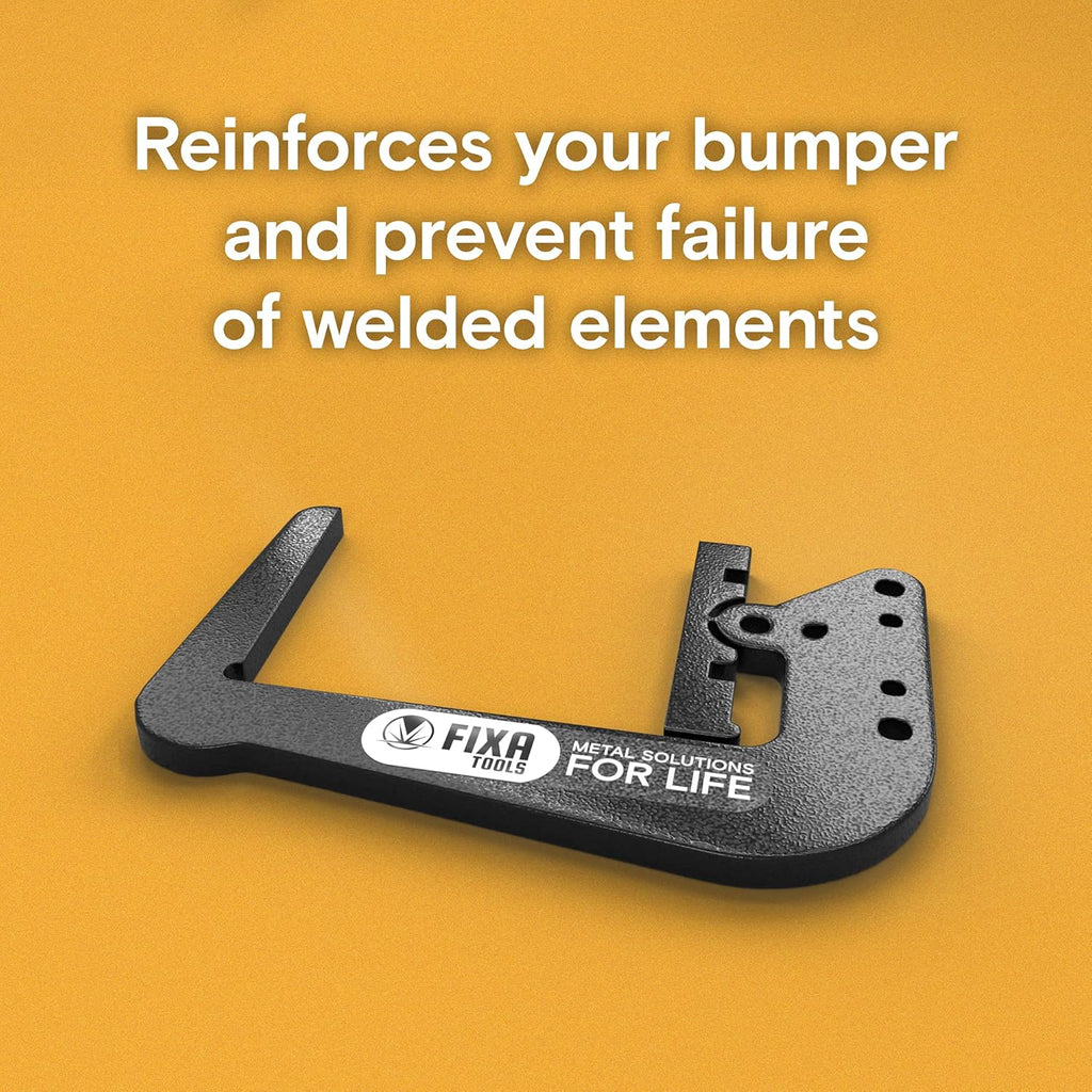 Set of 2 RV Bumper Support Brackets Trailer Reinforcement Mounts F252920