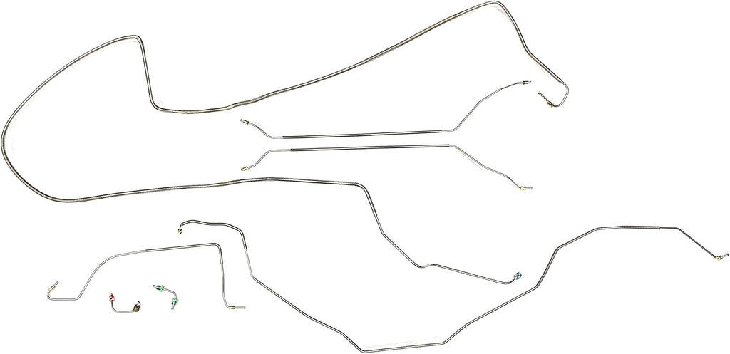 Stainless Brake Line Kit with Valve and Bracket F463