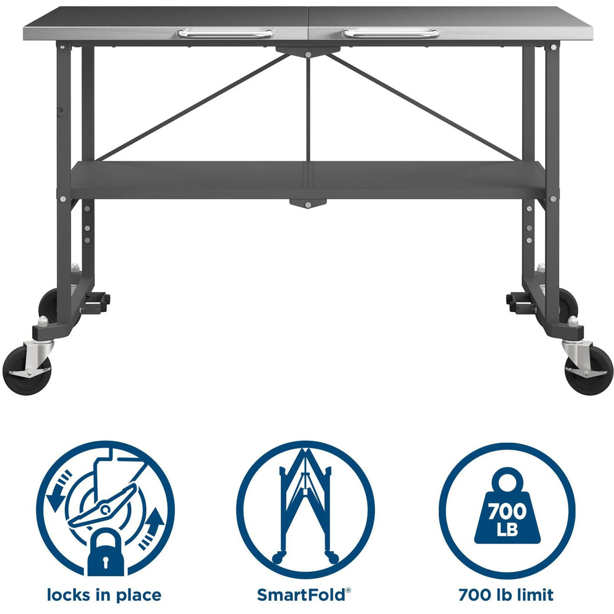 Charcoal Gray Food Prep Station L313959