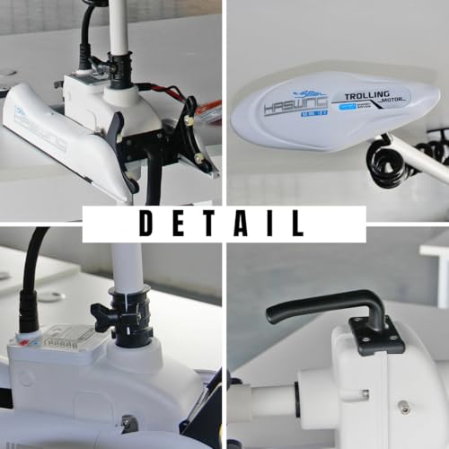 12V 55LB 54 Inch Shaft Electric Trolling Motor with Remote Control X778