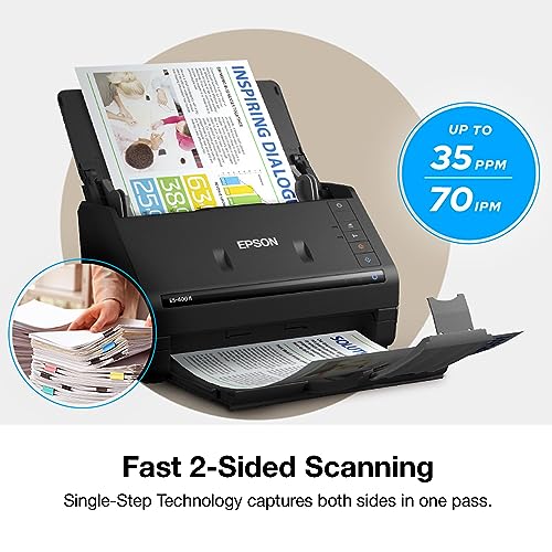 Color Duplex Desktop Document Scanner with Auto Document Feeder Z609002