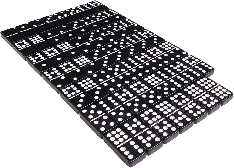 Black Domino Set W418