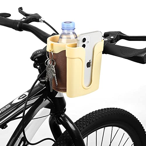 3-in-1 Bike Cup Holder with Cell Phone Keys Holder, Grey Green B139460