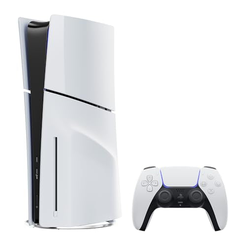 White 2TB SSD PS5 Slim Disc Gaming Console Z1060