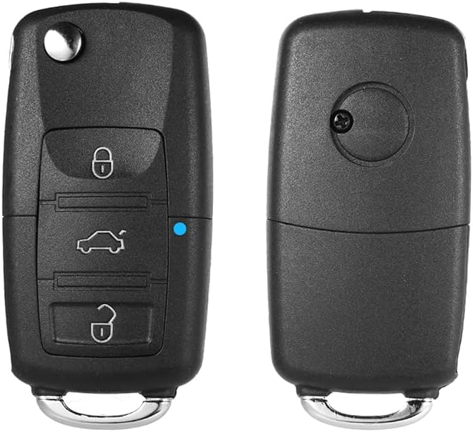 Universal Car Door Lock 4PCS, 12V Door Lock Actuator Keyless Entry System with 2 Remote Controller, Central Control Locking Kit with Trunk Release Button J56140
