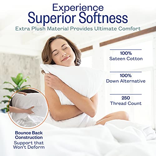 2 Pack King Cooling Gel Fiber Filled Pillow B247526