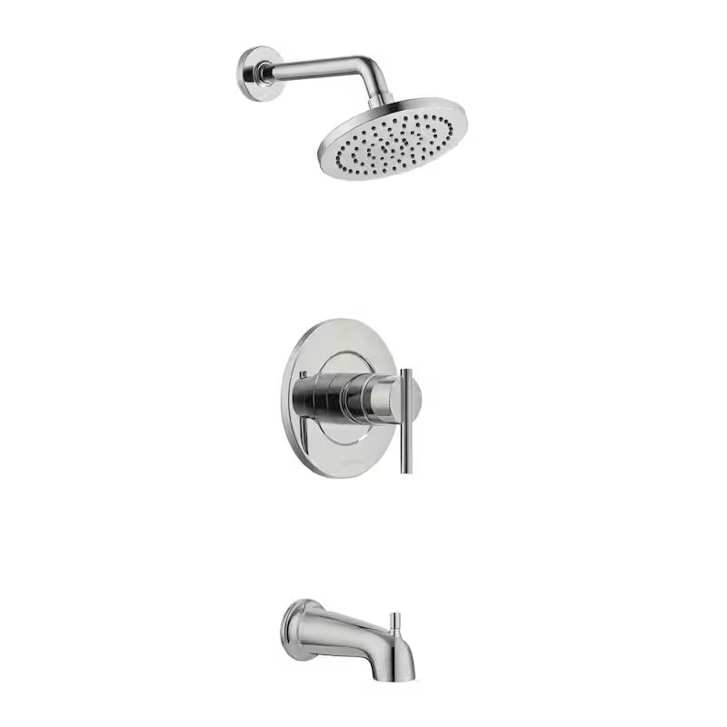 Single-Handle 1-Spray Tub and Shower Faucet 1.8 GPM Polished Nickel G7447