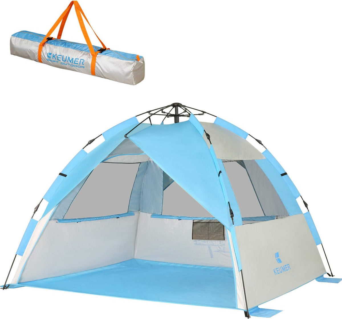 Pop Up Beach Tent Sun Shelter Canopy with UPF 50+ UV Protection A93055