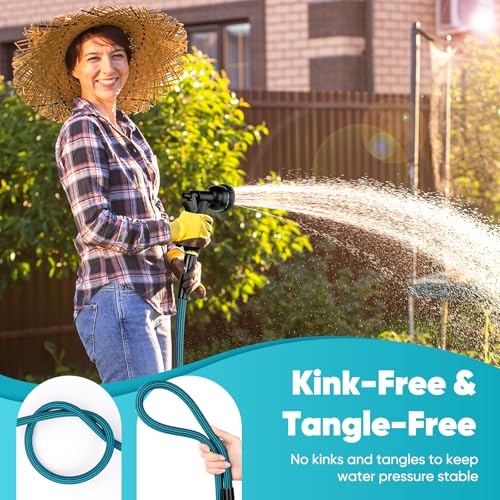 50ft Non-Expanding Kink-Free Garden Hose D4240