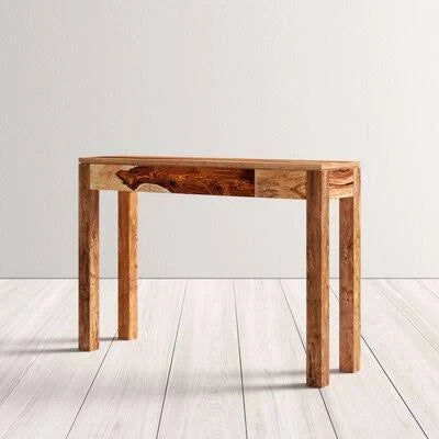 Solid Wood Console Table Dark Sheesham I5436