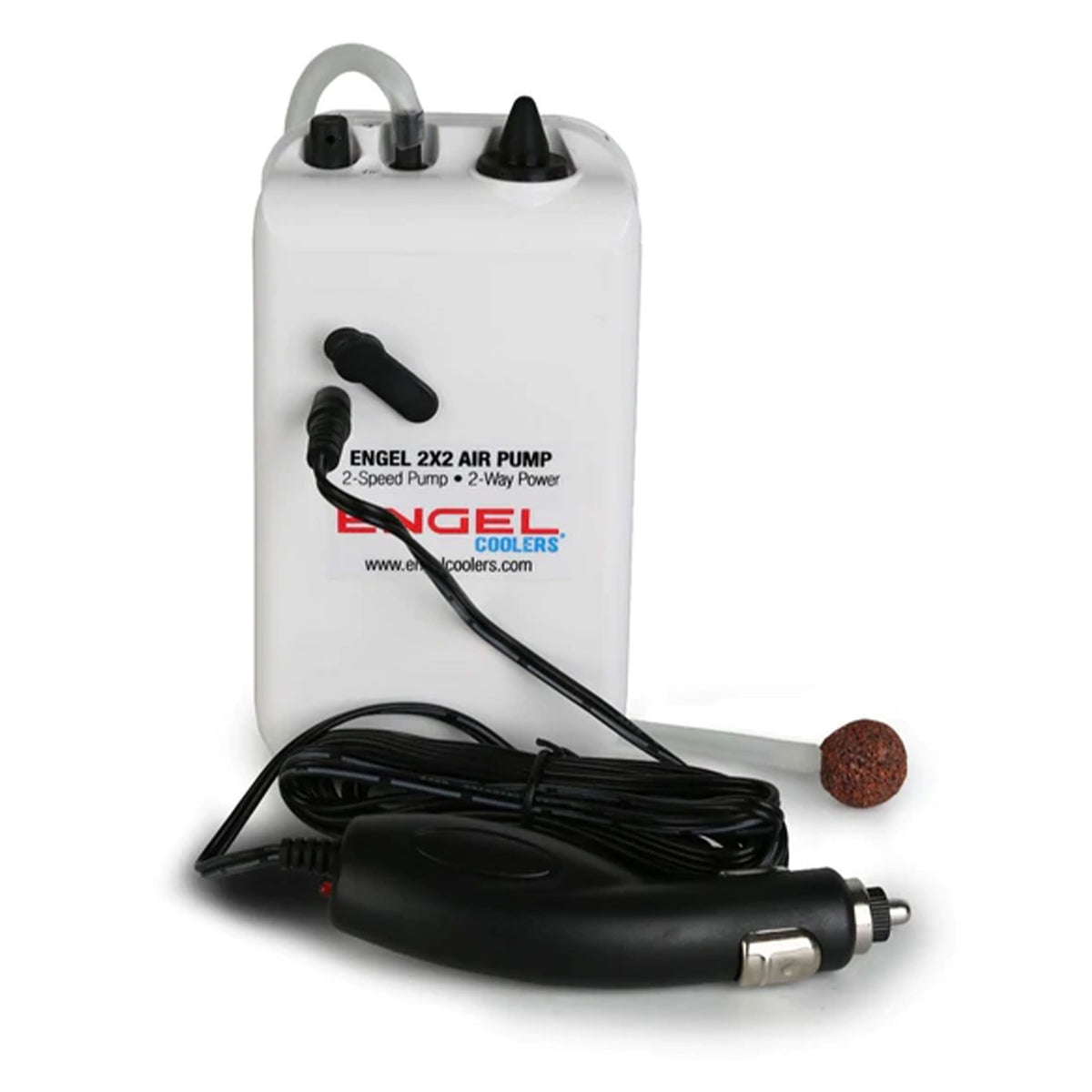 Portable Live Bait 2 Speed Aerator Pump with 12V Adapter H67066