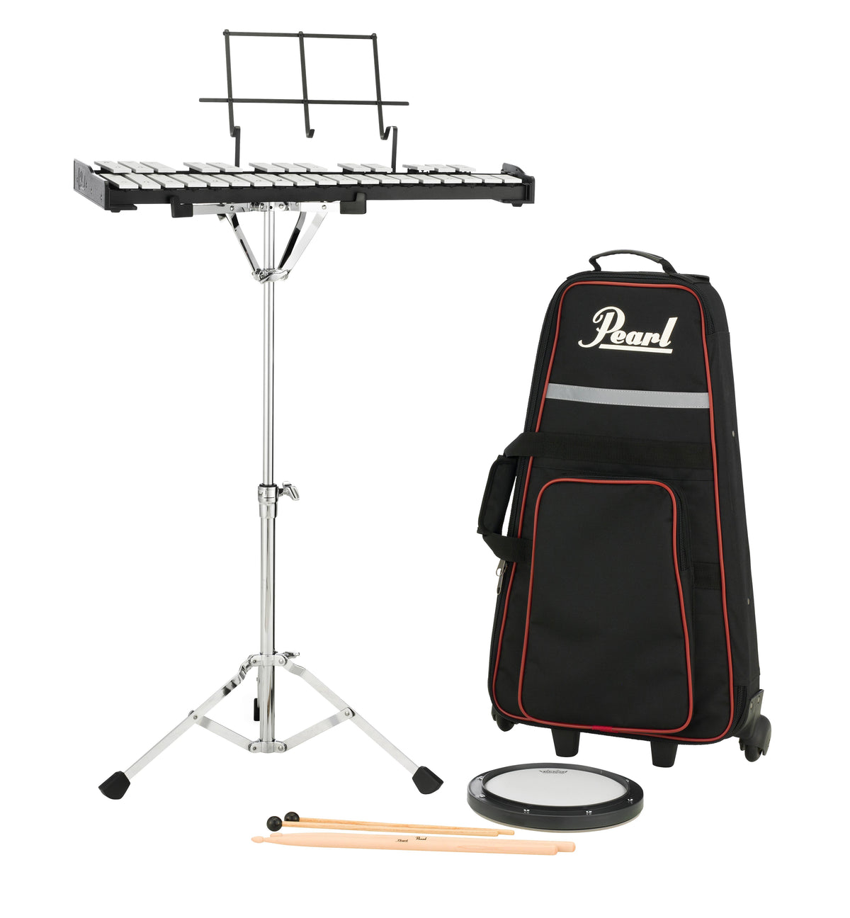 Percussion Bell Kit with Rolling Cart C202