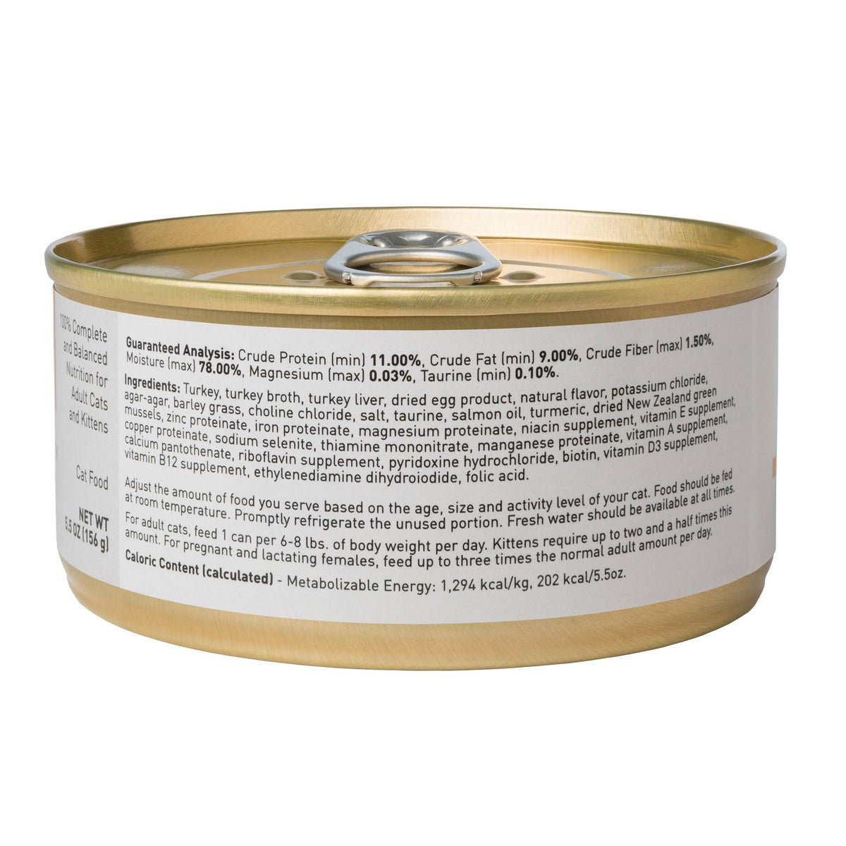 Turkey Formula Grain-Free Canned Cat Food, 5.5-oz, Case of 24 C50700